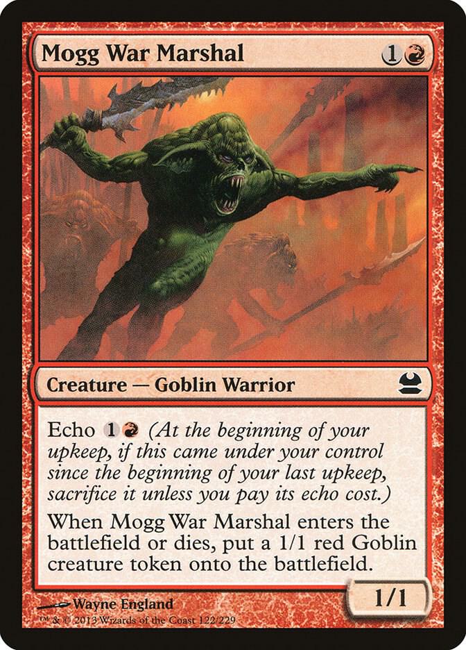 Mogg War Marshal 122/229 (Modern Masters)  | Chromatic Games