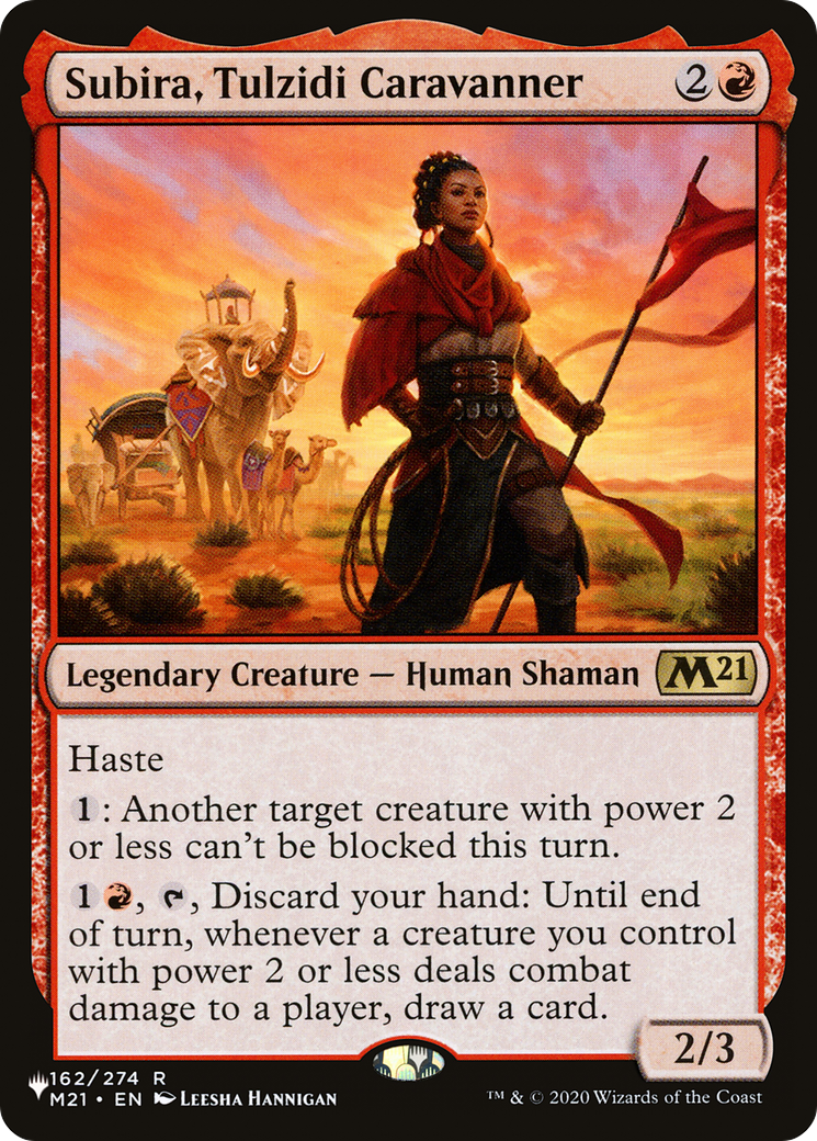 Subira, Tulzidi Caravanner [The List] | Chromatic Games