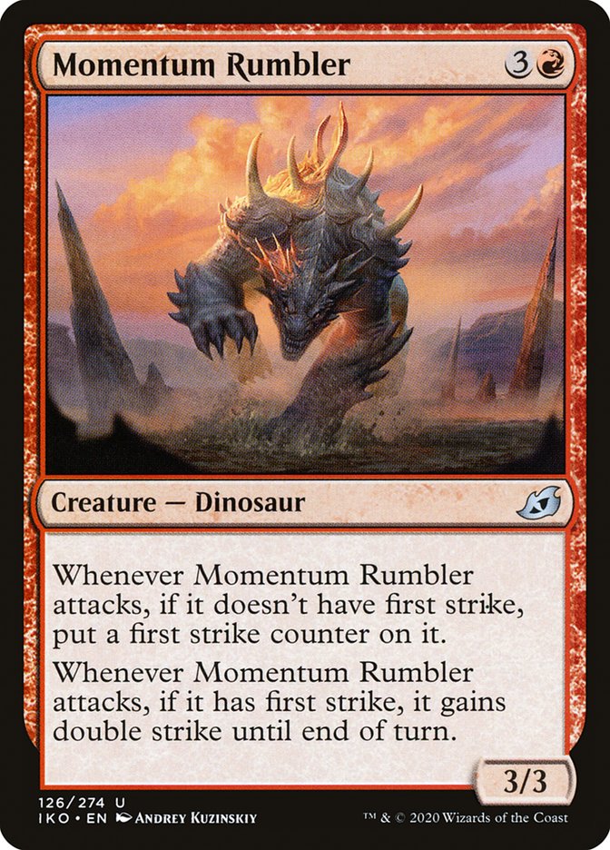 Momentum Rumbler 126/274 (Ikoria: Lair of Behemoths)  | Chromatic Games