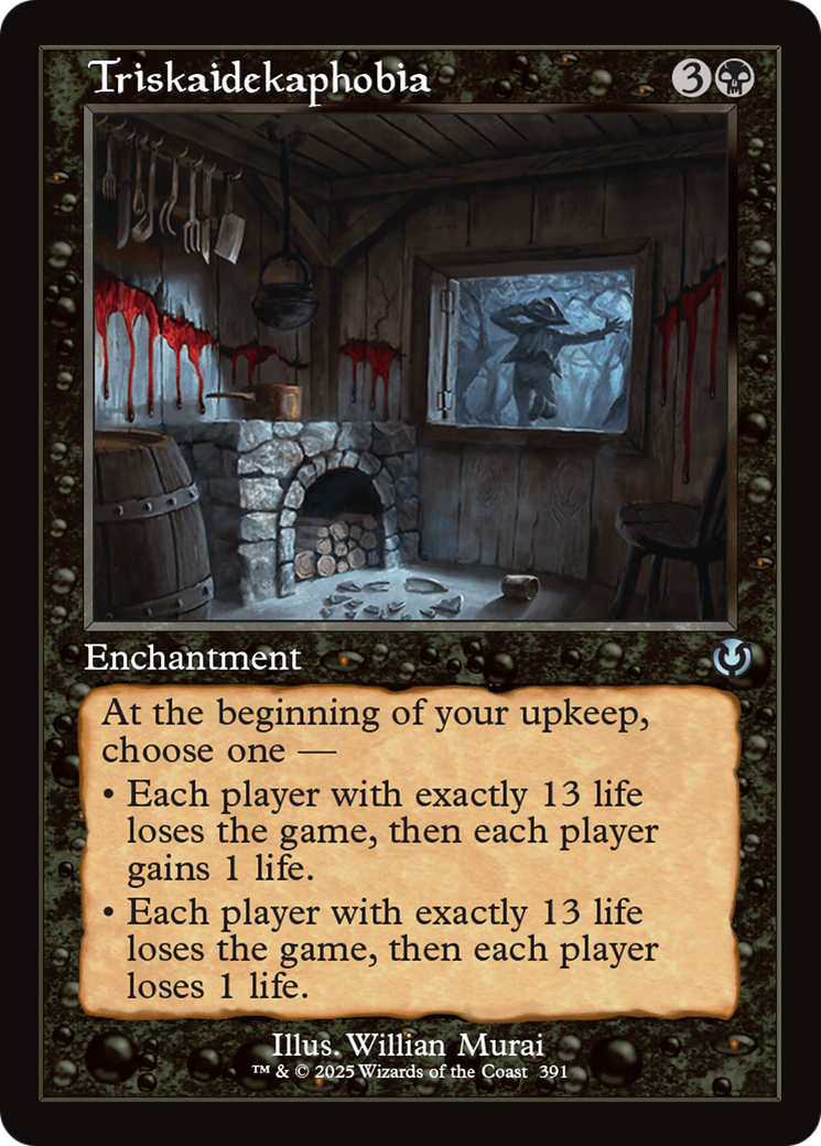 Triskaidekaphobia (Retro Frame) [Innistrad Remastered] | Chromatic Games