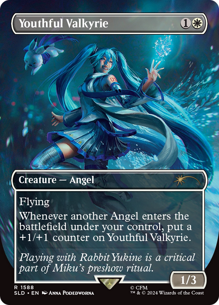 Youthful Valkyrie (Rainbow Foil) [Secret Lair Drop Series] | Chromatic Games