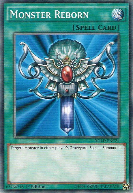 Monster Reborn [YGLD-ENC24] Common | Chromatic Games
