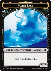 Marit Lage (006) // Elemental (008) Double-Sided Token [Modern Horizons Tokens] | Chromatic Games