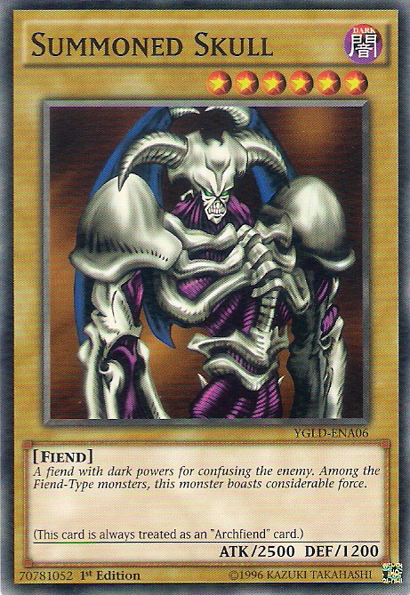 Summoned Skull [YGLD-ENA06] Common | Chromatic Games