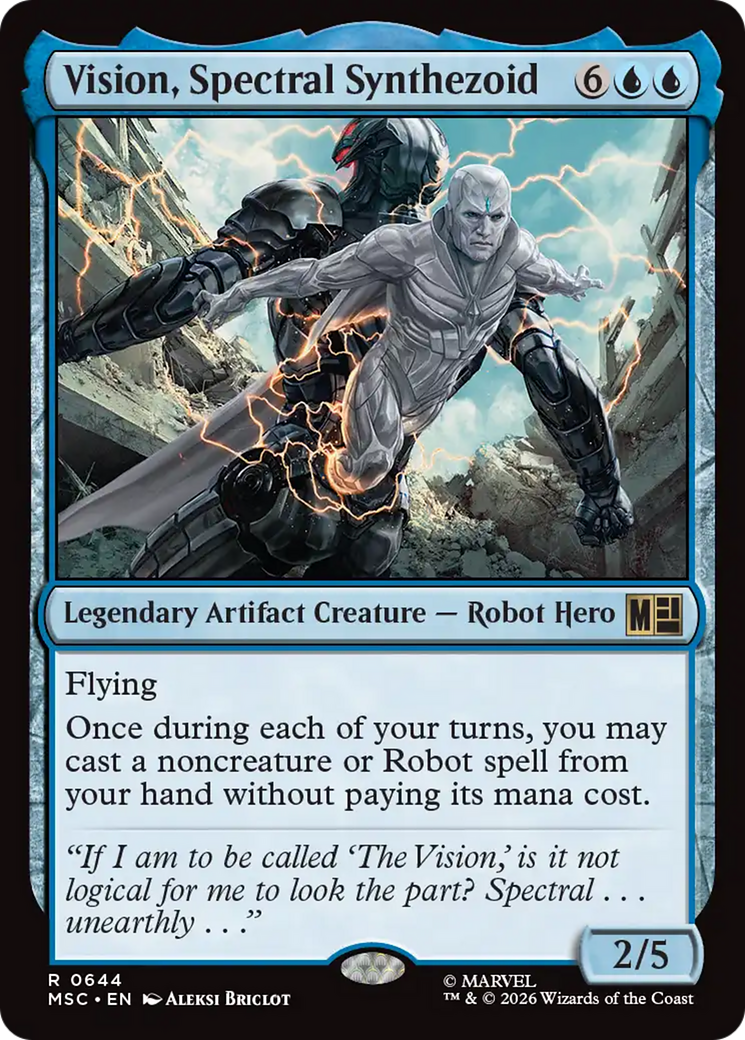 Vision, Spectral Synthezoid [Marvel Super Heroes Commander] | Chromatic Games
