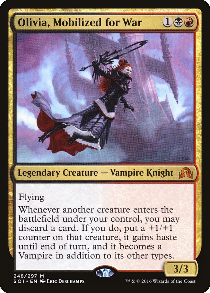 Olivia, Mobilized for War 248/297 (Shadows over Innistrad)  | Chromatic Games