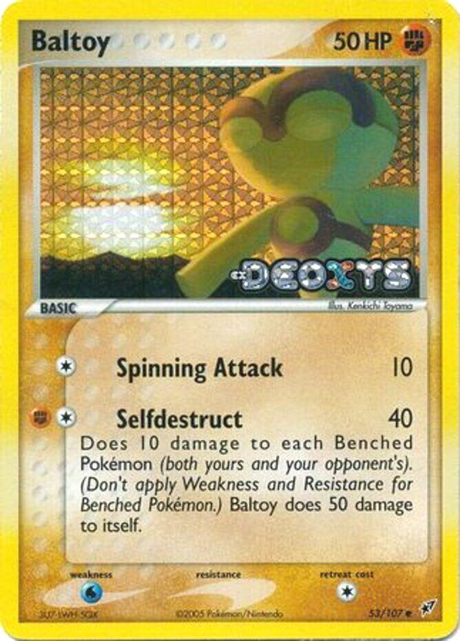 Baltoy (53/107) (Stamped) [EX: Deoxys] | Chromatic Games