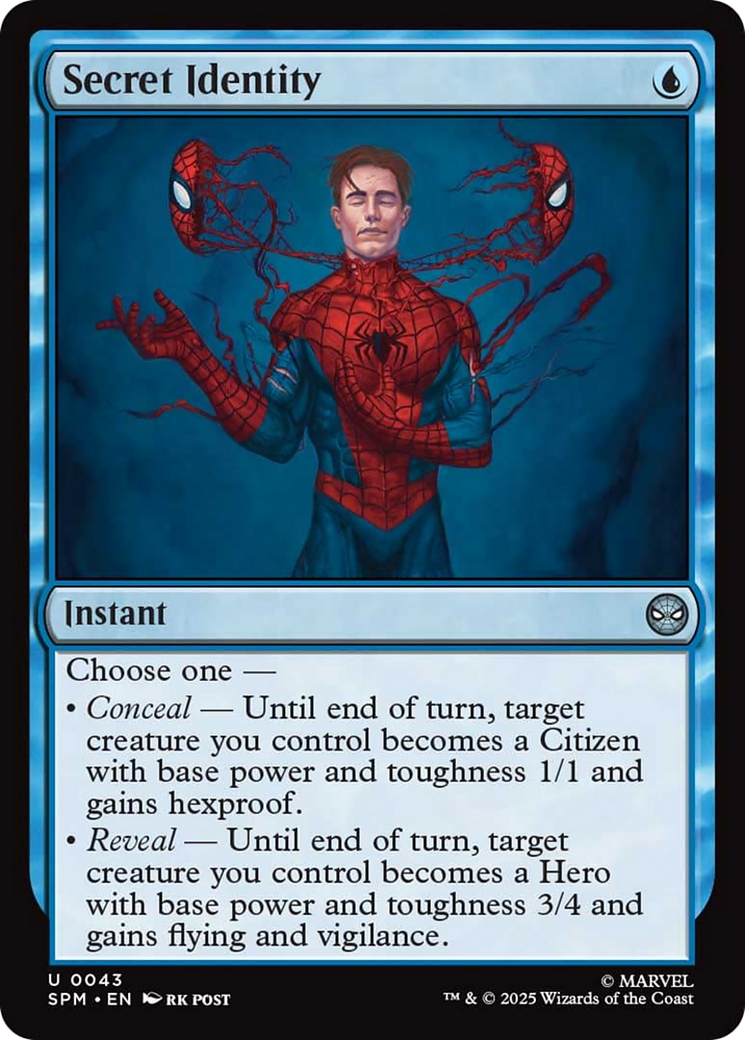 Secret Identity [Marvel's Spider-Man] | Chromatic Games