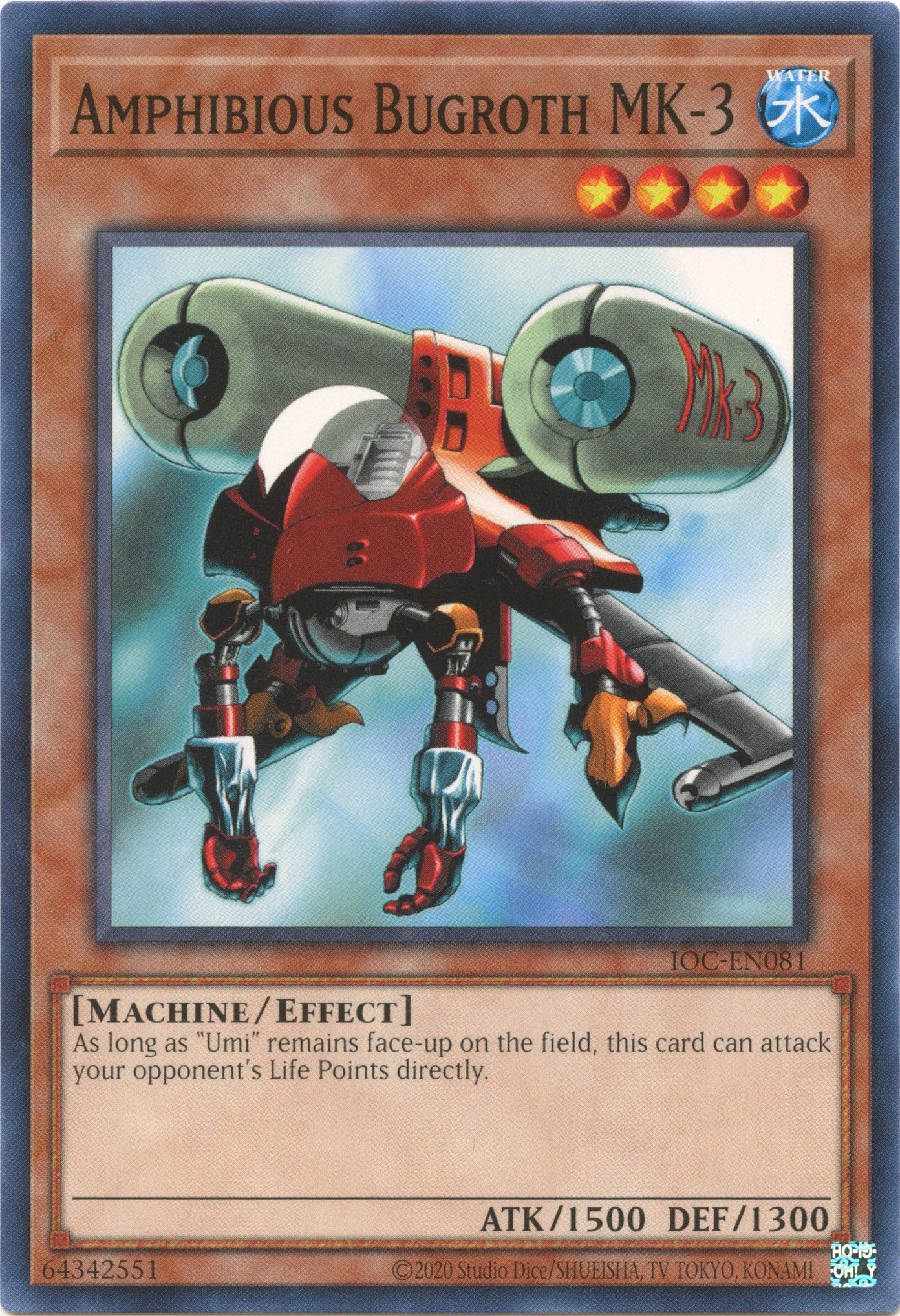 Amphibious Bugroth Mk-3 (25th Anniversary) [IOC-EN081] Common | Chromatic Games