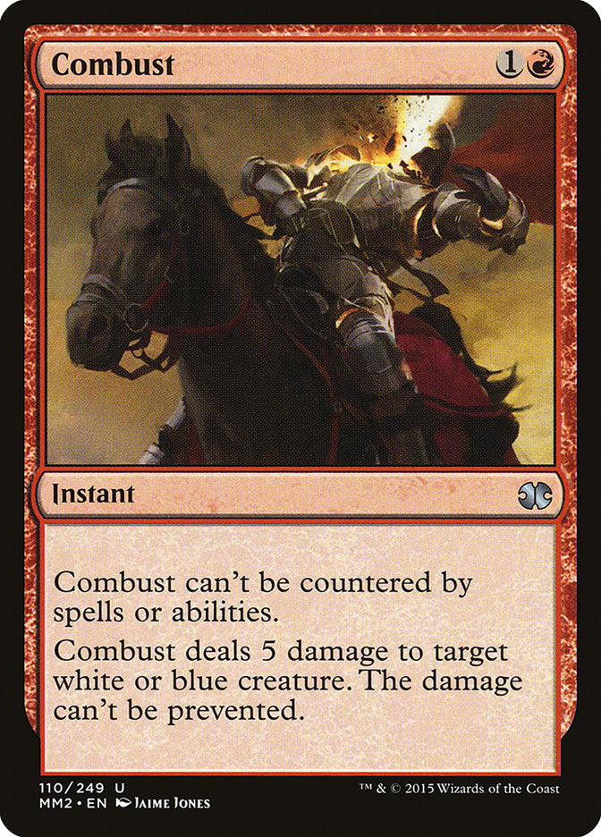 Combust 110/249 (Modern Masters 2015)  - Foil | Chromatic Games