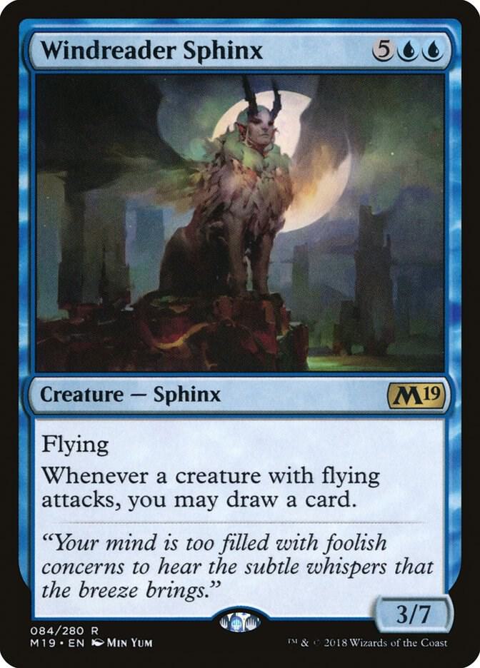 Windreader Sphinx 84/280 (Core Set 2019)  | Chromatic Games