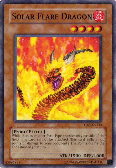 Solar Flare Dragon [DR2-EN144] Common | Chromatic Games