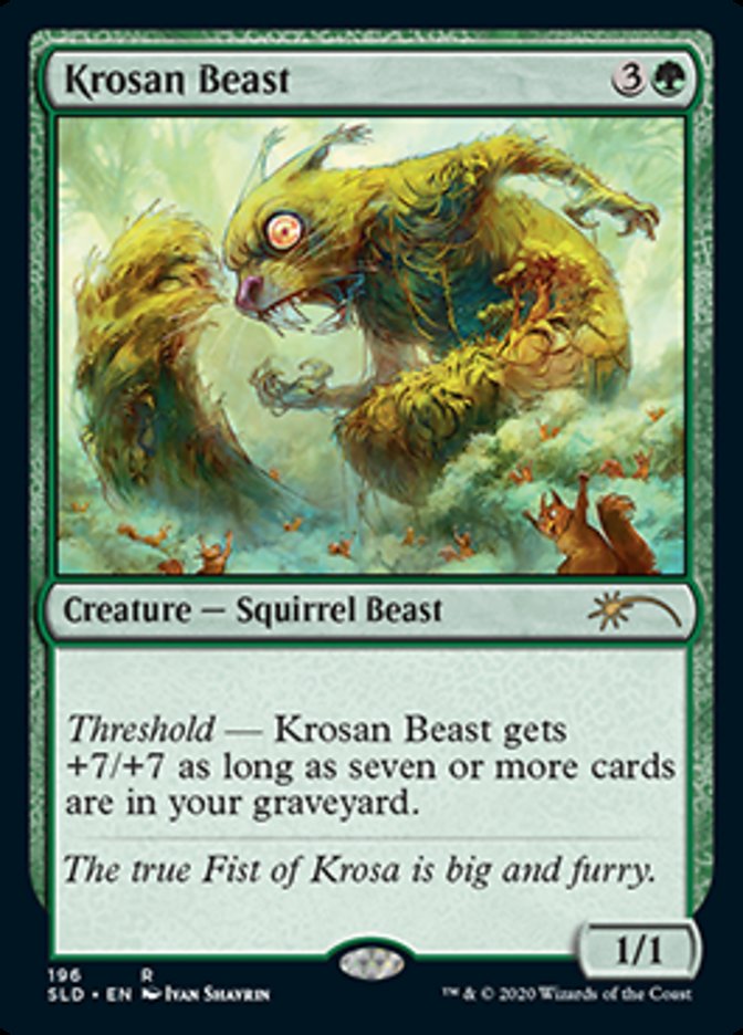 Krosan Beast [Secret Lair Drop Series] | Chromatic Games