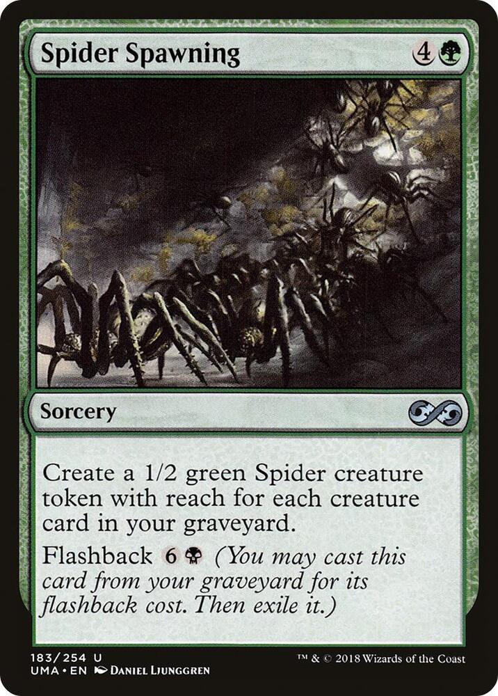 Spider Spawning 183/254 (Ultimate Masters)  | Chromatic Games