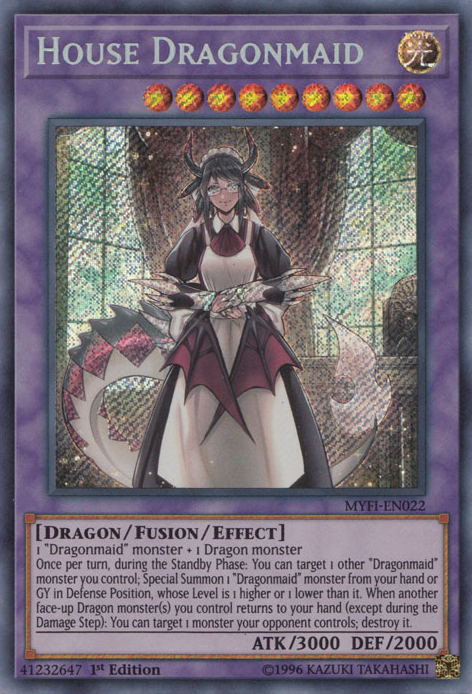 House Dragonmaid [MYFI-EN022] Secret Rare | Chromatic Games