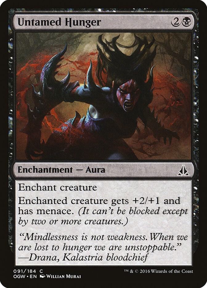 Untamed Hunger 91/184 (Oath of the Gatewatch)  | Chromatic Games