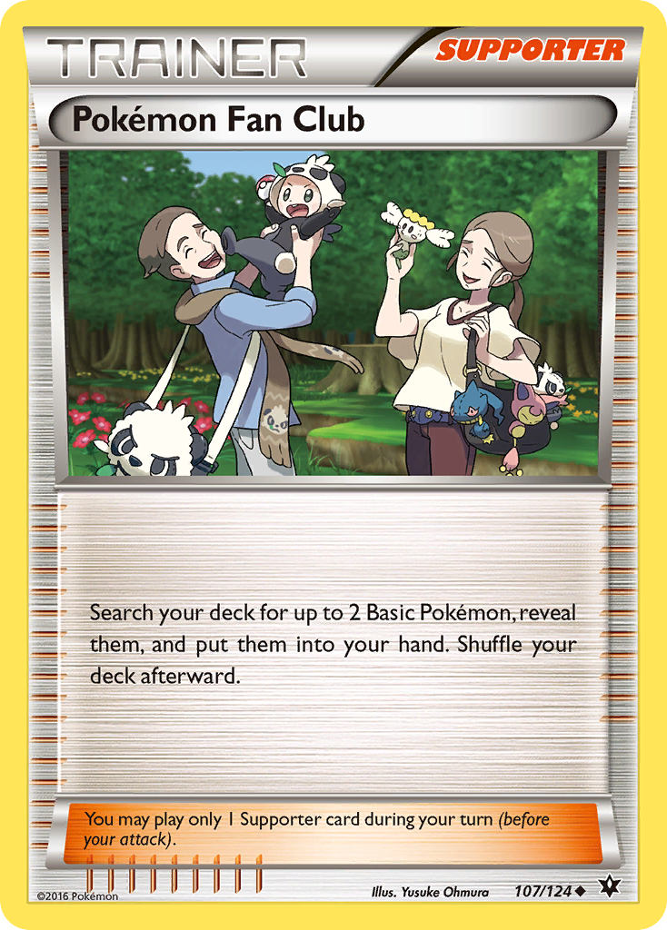 Pokemon Fan Club (107/124) [XY: Fates Collide] | Chromatic Games