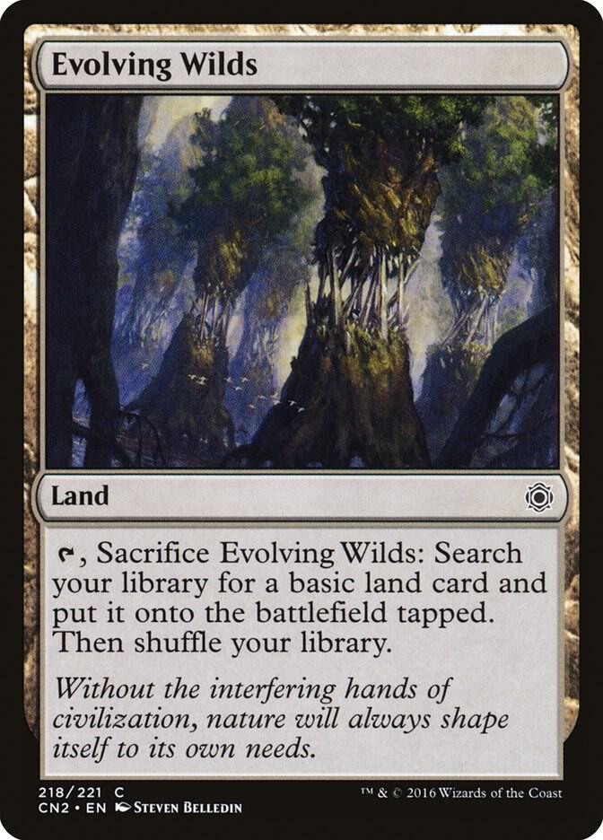 Evolving Wilds 218/221 (Conspiracy: Take the Crown)  | Chromatic Games