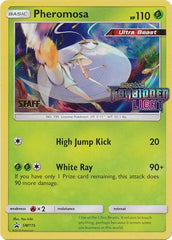 Pheromosa (SM115) (Staff Prerelease Promo) [Sun & Moon: Black Star Promos] | Chromatic Games
