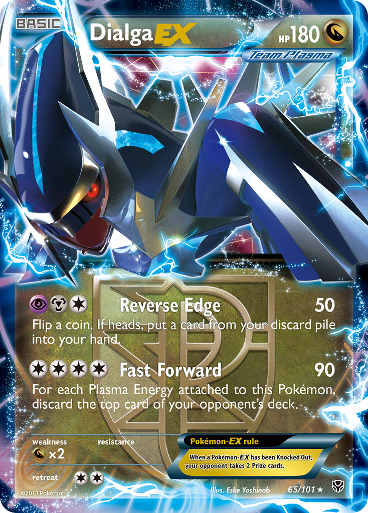 Dialga EX (65/101) [Black & White: Plasma Blast] | Chromatic Games