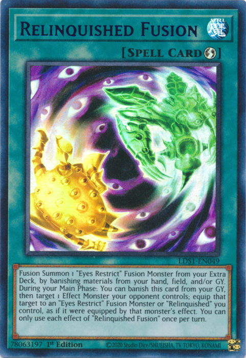 Relinquished Fusion (Purple) [LDS1-EN049] Ultra Rare | Chromatic Games