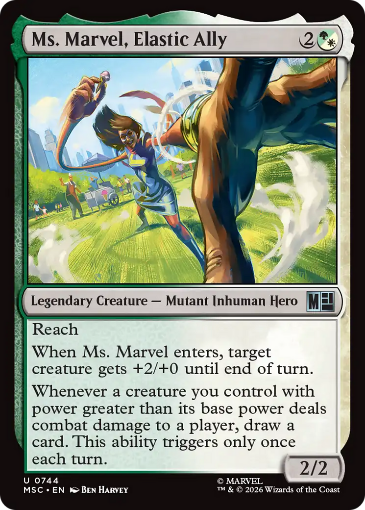 Ms. Marvel, Elastic Ally [Marvel Super Heroes] | Chromatic Games