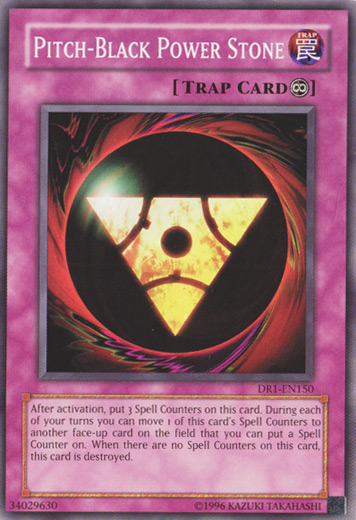 Pitch-Black Power Stone [DR1-EN150] Common | Chromatic Games