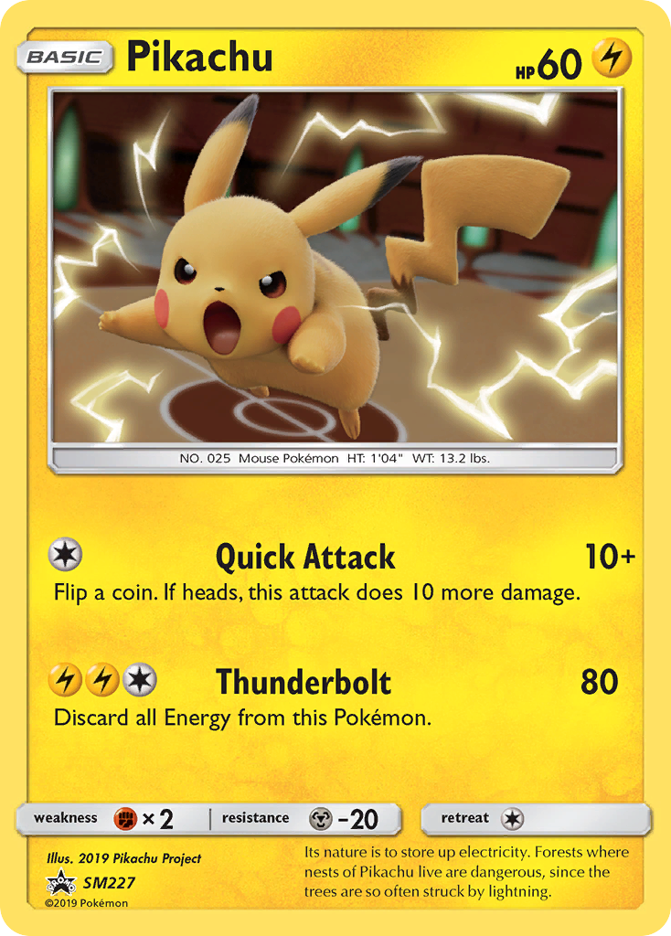 Pikachu (SM227) [Sun & Moon: Black Star Promos] | Chromatic Games