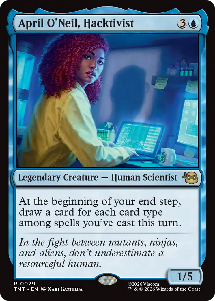 April O'Neil, Hacktivist [Teenage Mutant Ninja Turtles] | Chromatic Games