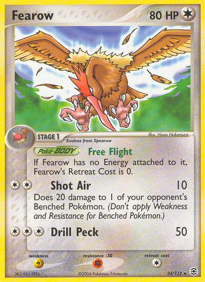 Fearow (24/112) [EX: FireRed & LeafGreen] | Chromatic Games