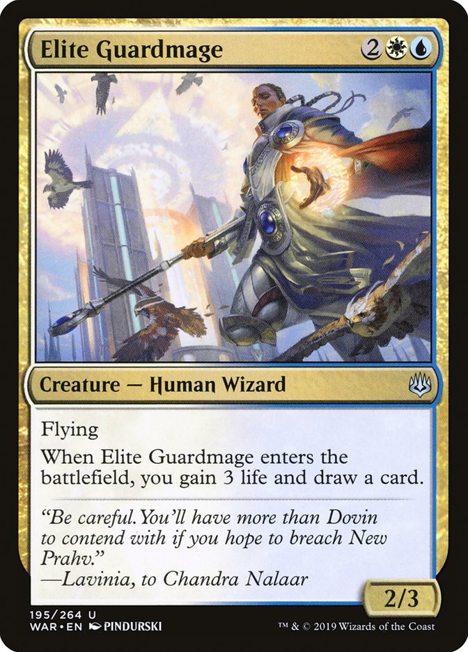 Elite Guardmage 195 (War of the Spark)  | Chromatic Games