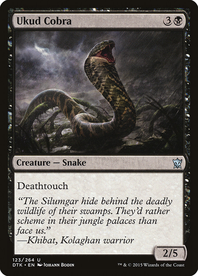 Ukud Cobra 123/264 (Dragons of Tarkir)  | Chromatic Games