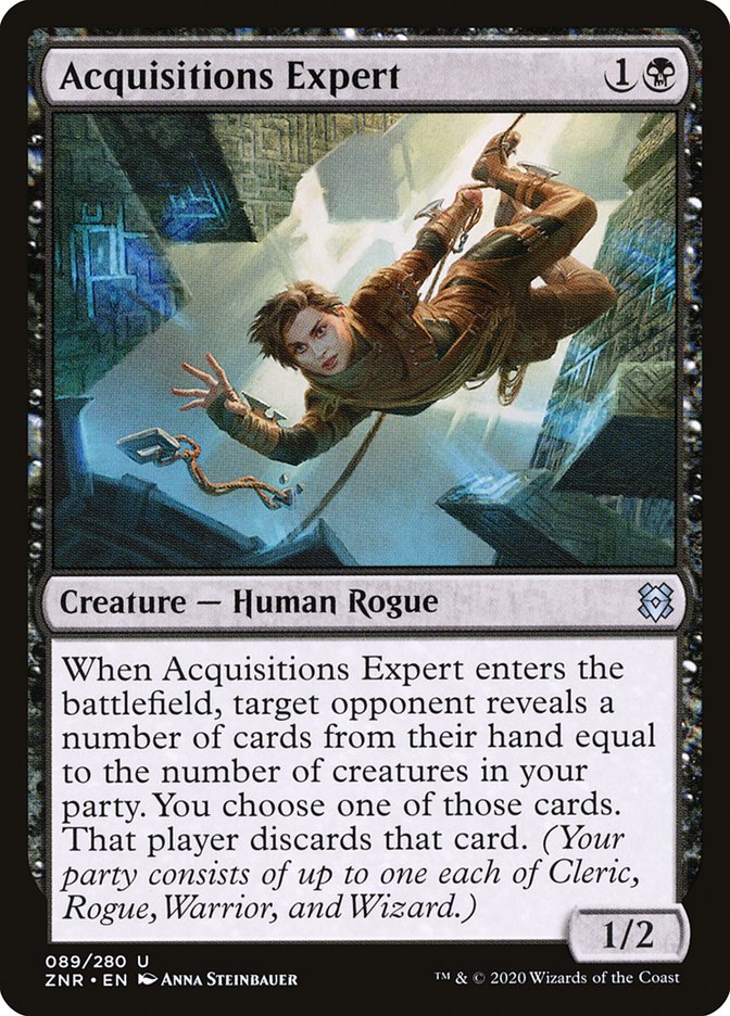 Acquisitions Expert 89/280 (Zendikar Rising)  | Chromatic Games