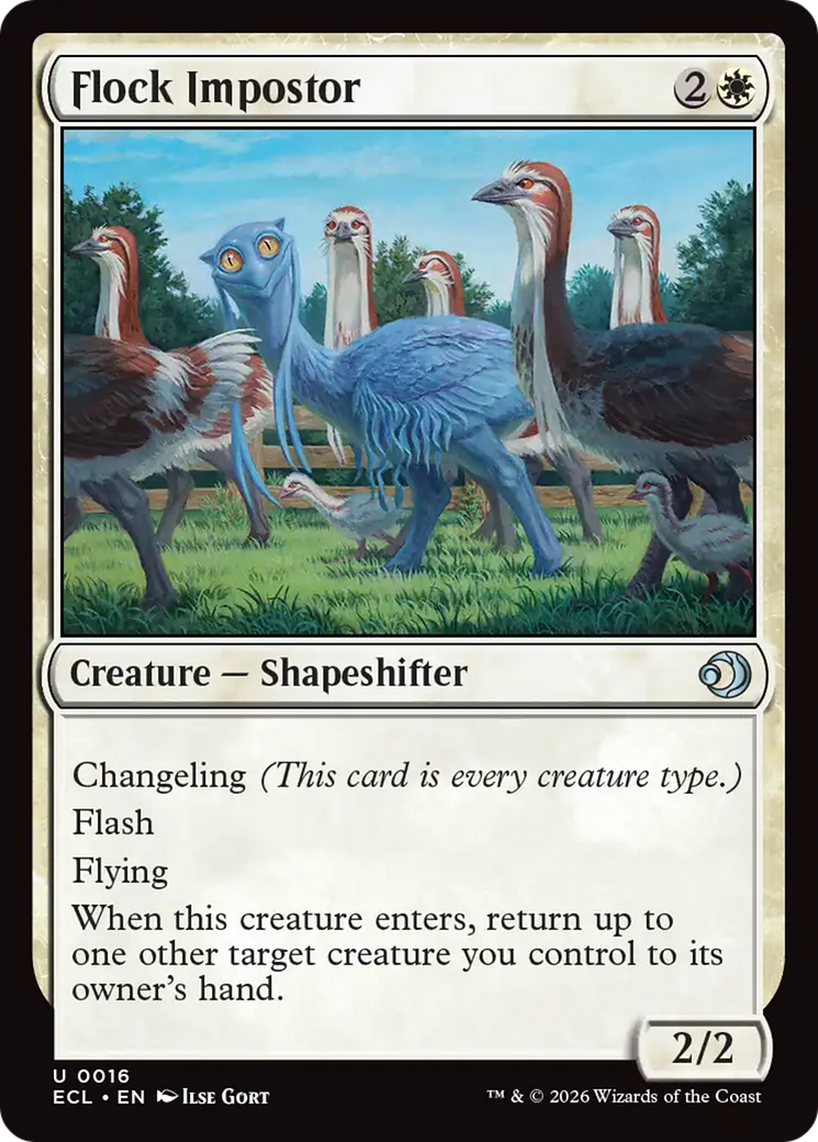Flock Impostor [Lorwyn Eclipsed] | Chromatic Games