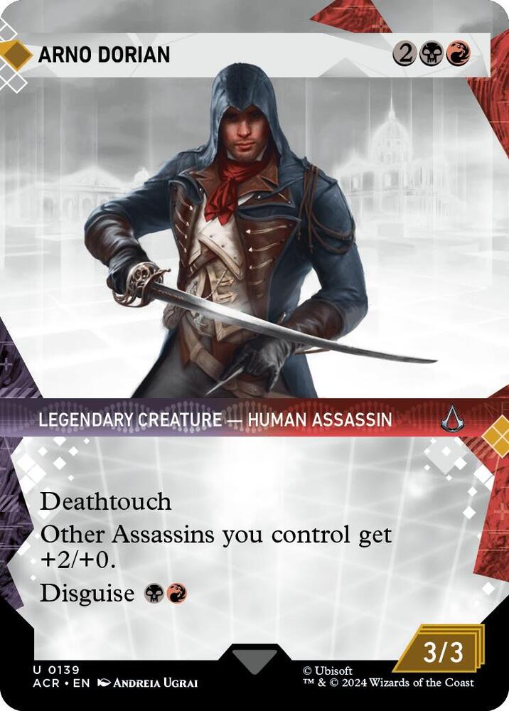 Arno Dorian 139/110 (Universes Beyond: Assassin's Creed)  - Showcase | Chromatic Games