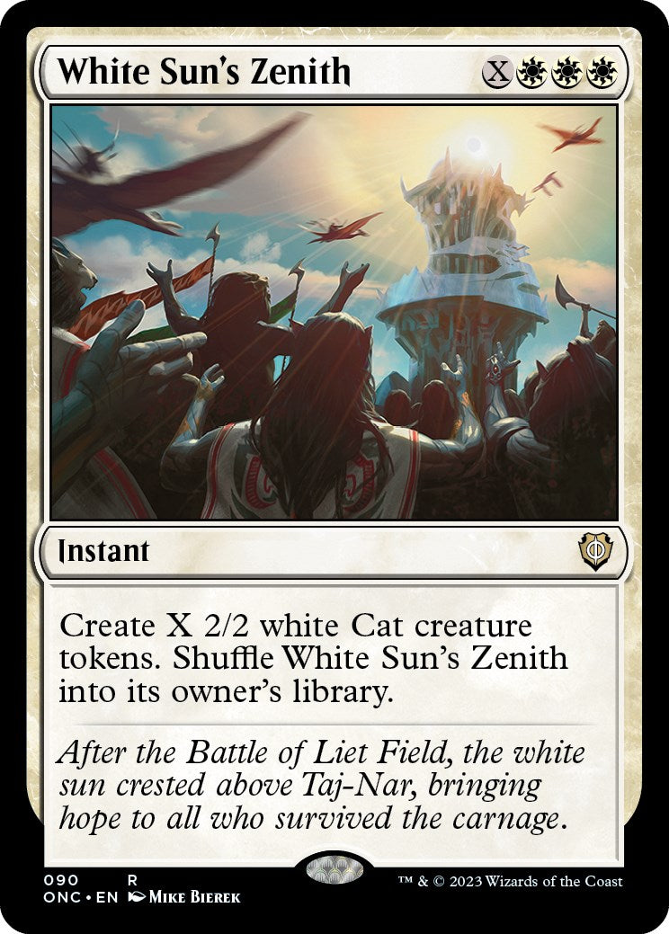 White Sun's Zenith [Phyrexia: All Will Be One Commander] | Chromatic Games