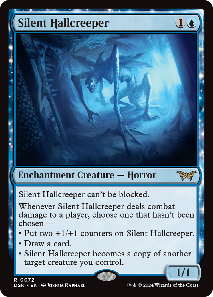 Silent Hallcreeper [Duskmourn: House of Horror] | Chromatic Games