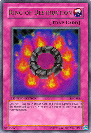 Ring of Destruction [IOC-SE3] Ultra Rare | Chromatic Games