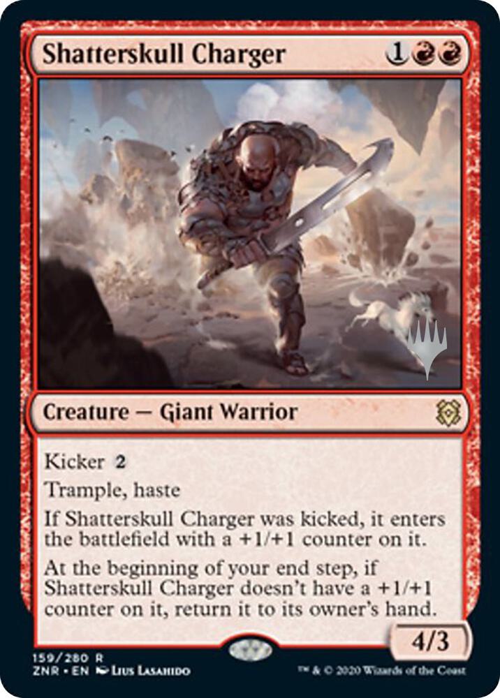 Shatterskull Charger 159 (Promo Pack: Zendikar Rising)  - Foil | Chromatic Games