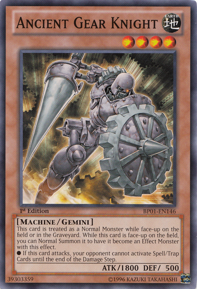 Ancient Gear Knight [BP01-EN146] Common | Chromatic Games