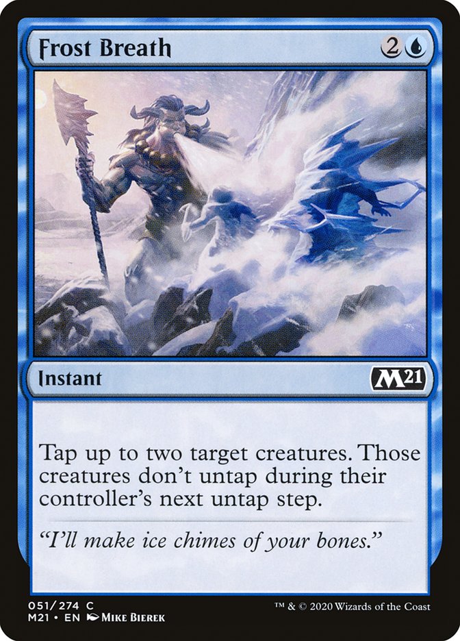 Frost Breath 51 (Core Set 2021)  | Chromatic Games