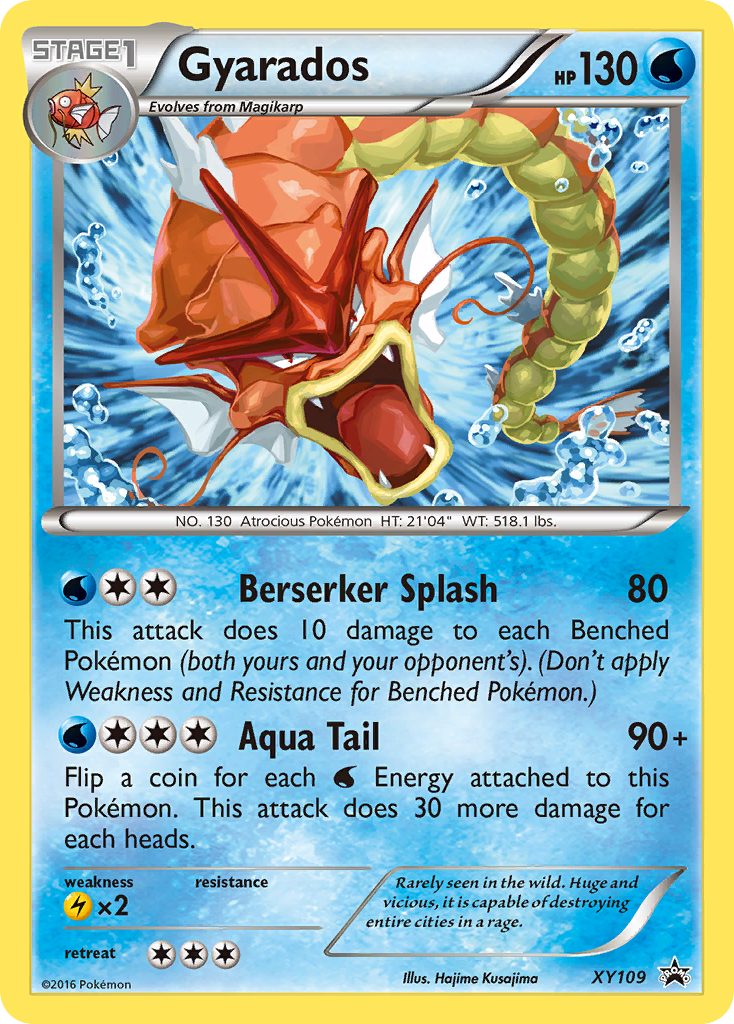 Gyarados (XY109) [XY: Black Star Promos] | Chromatic Games