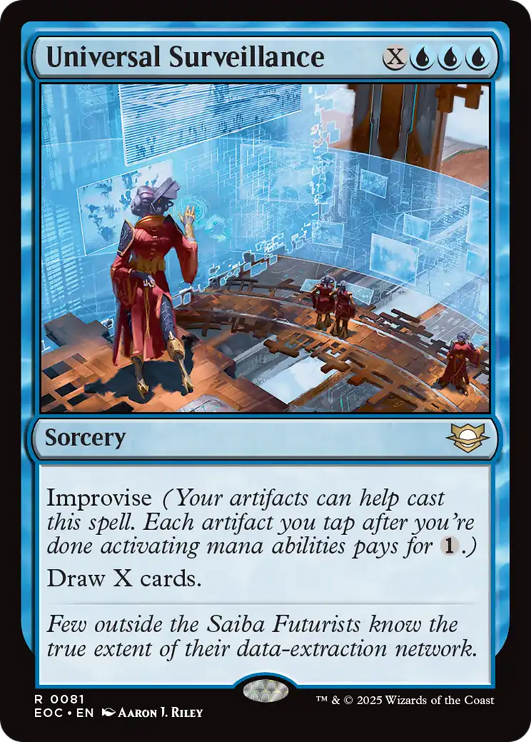 Universal Surveillance [Edge of Eternities Commander] | Chromatic Games
