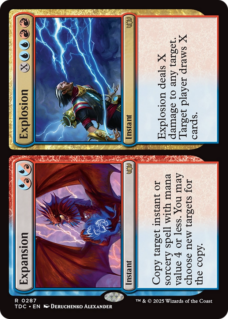 Expansion // Explosion [Tarkir: Dragonstorm Commander] | Chromatic Games