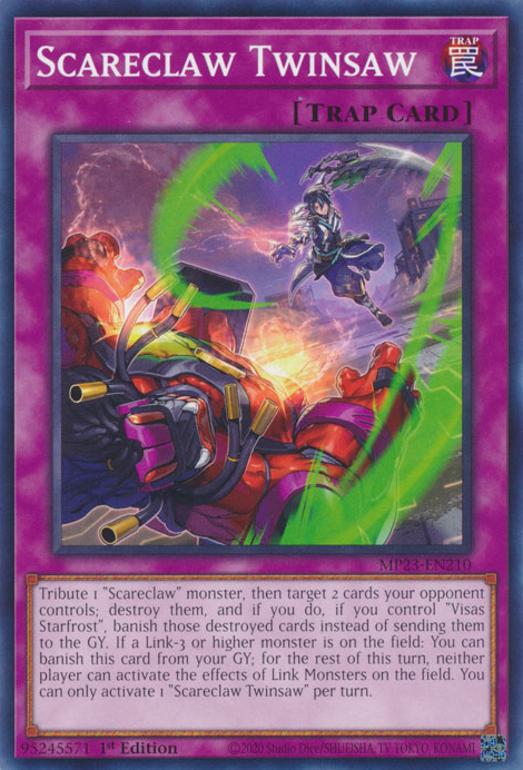 Scareclaw Twinsaw [MP23-EN210] Common | Chromatic Games