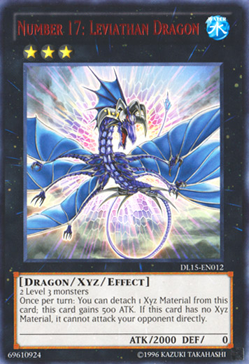 Number 17: Leviathan Dragon (Red) [DL15-EN012] Rare | Chromatic Games