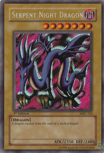 Serpent Night Dragon [MRL-103] Secret Rare | Chromatic Games