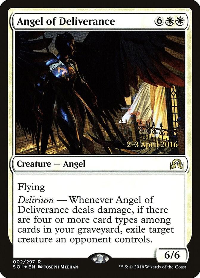 Angel of Deliverance 2 (Prerelease Cards)  - PreRelease Foil | Chromatic Games