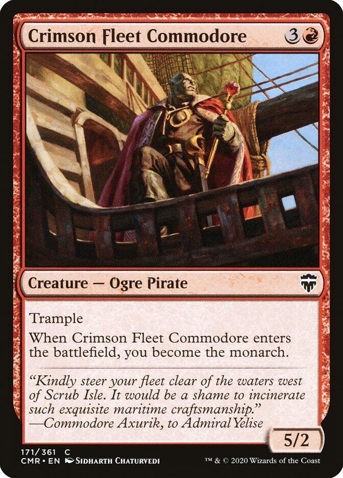 Crimson Fleet Commodore 171 (Commander Legends)  | Chromatic Games