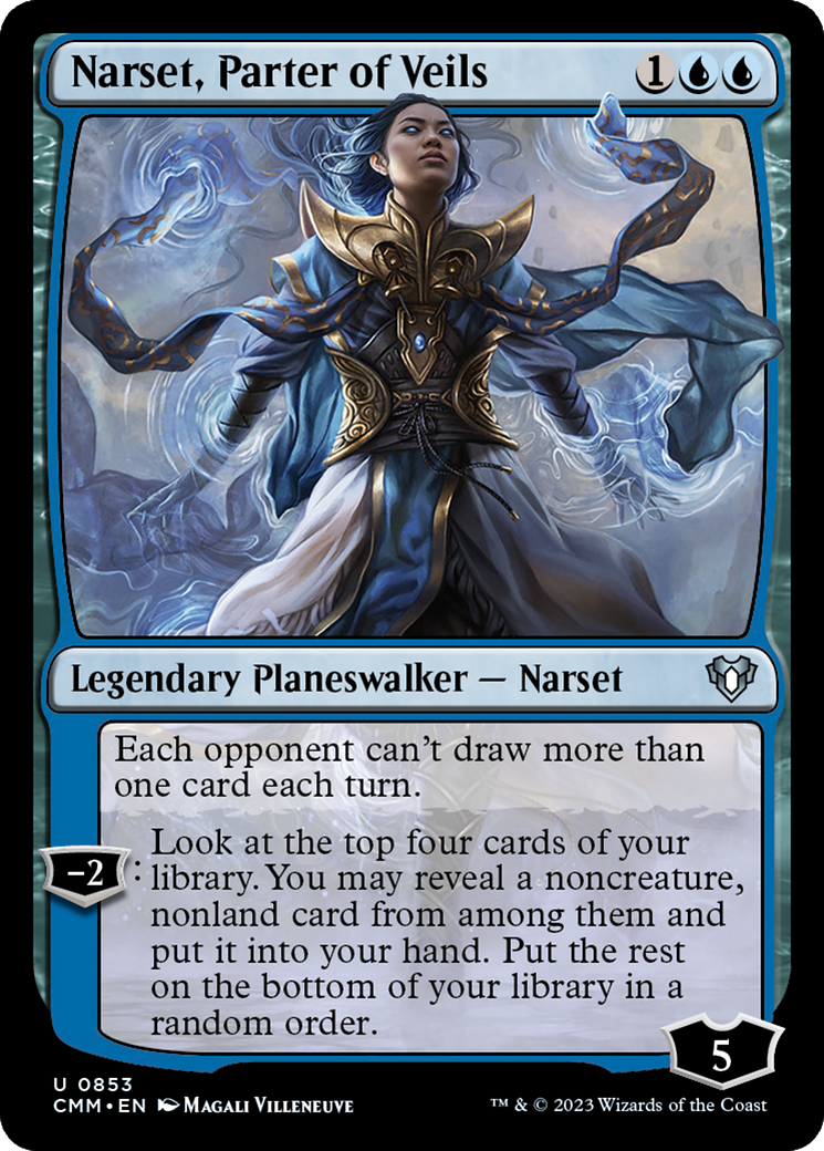 Narset, Parter of Veils [Commander Masters] | Chromatic Games